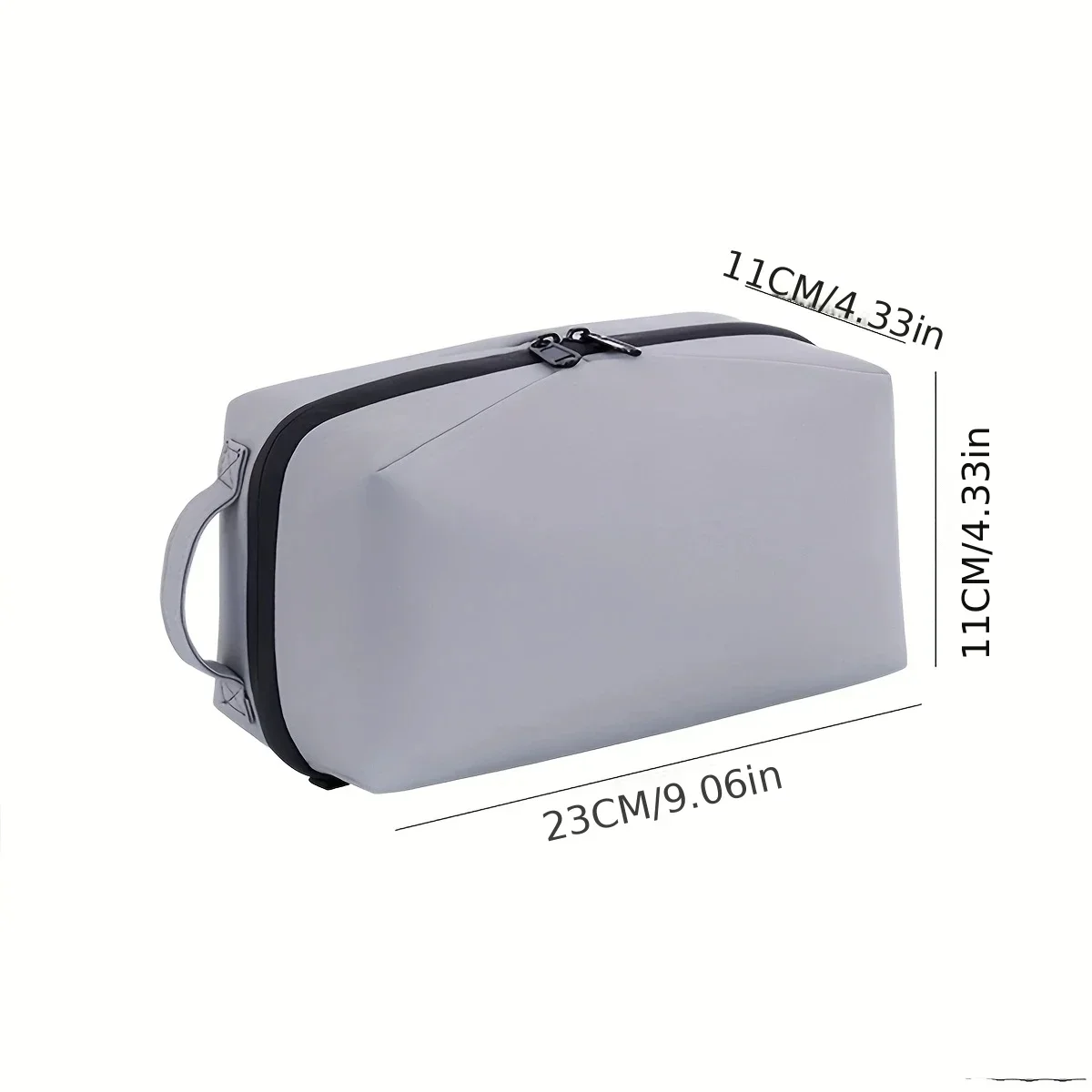 

Double Open Data Cable Storage Bag, Digital Accessories Organizer For Mouse Headphones Power Bank, Business Travel Gadget Case