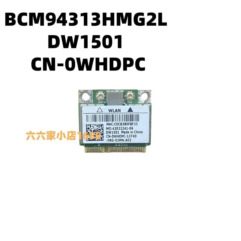 For Dell Latitude 5420 E5420 E6520 E6420 E6330 Wireless Network Interface Card 0WHDPC WiFi Adapter