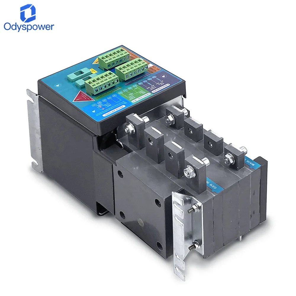 100% New Aisikai 4P 100A 160A 250A 630A ATS Dual Power Automatic Transfer Switch Control Module Circuit Breaker Generator Parts