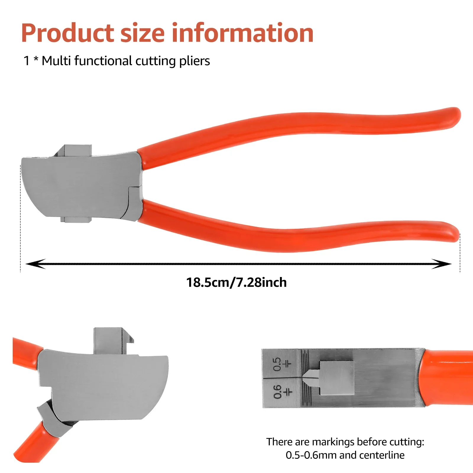Key Cutter Hard Alloy Steel Key Cutter Machine Practical Keys Cutter Tool Multi-functional Keys Cutting Pliers for Vehicles Cars