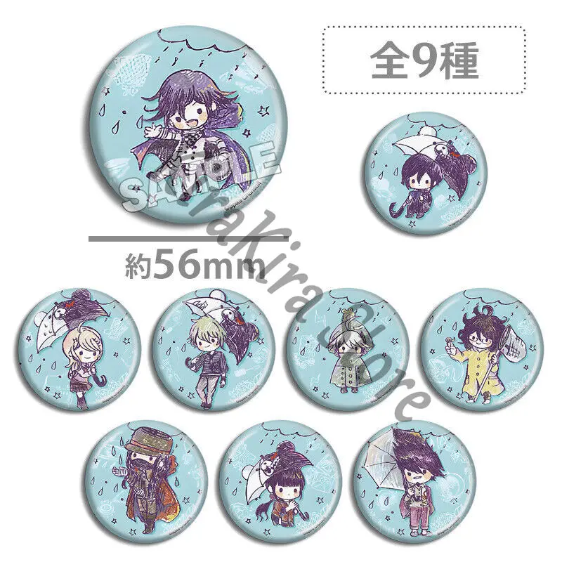 

Kokichi Oma Danganronpa Brooch Anime Badge Rain Serise Nagito Komaeda Cosplay Pin Cute Fshion Nanami ChiaKi Decor Miu Iruma