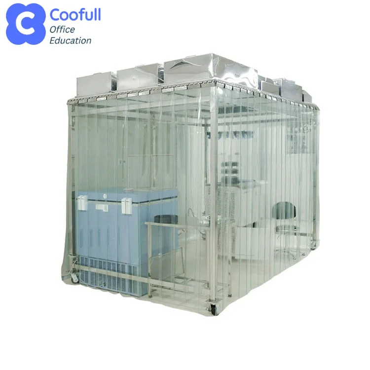 COOFULL Soft Wall Class 100 Modular Clean Room From Chinese Manufacturer (ISO 5 to ISO 8)