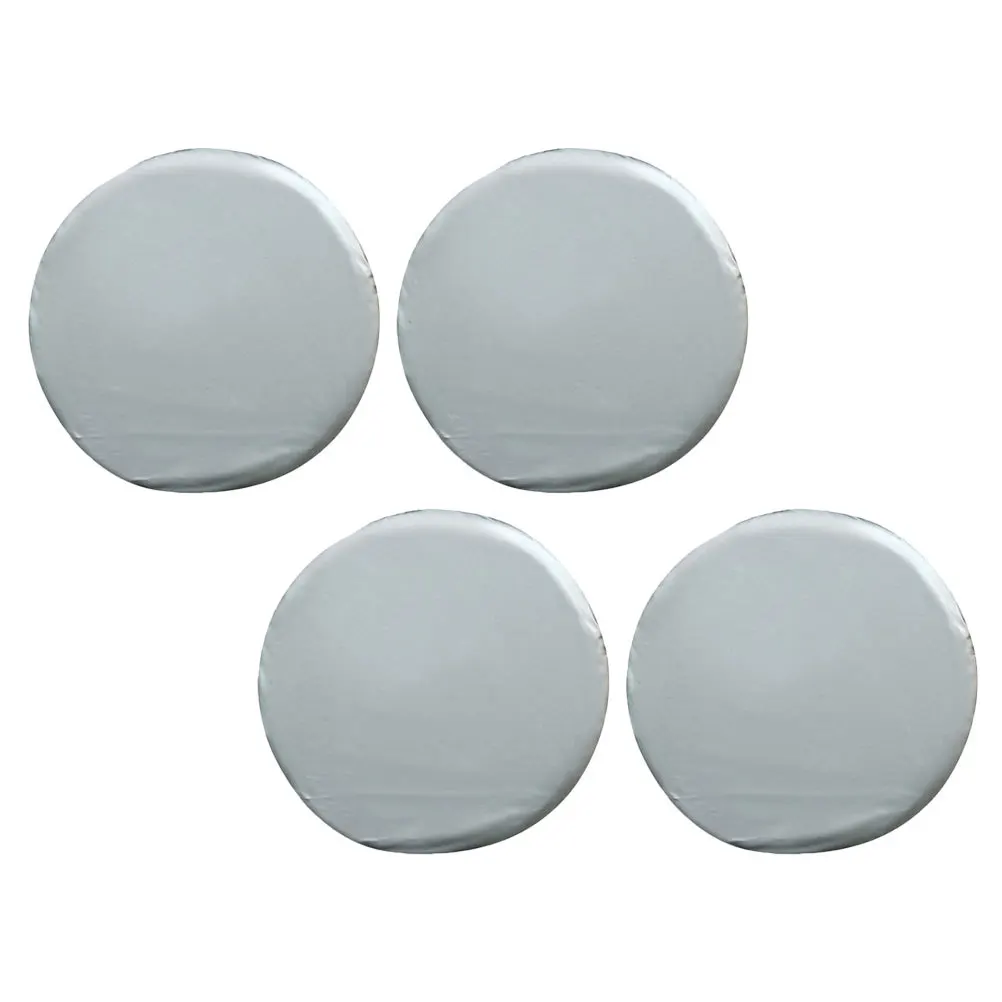 4 pezzi durevoli impermeabili coperture universali per pneumatici di scorta protezioni per ruote di protezione solare resistenti copertura universale per pneumatici di scorta