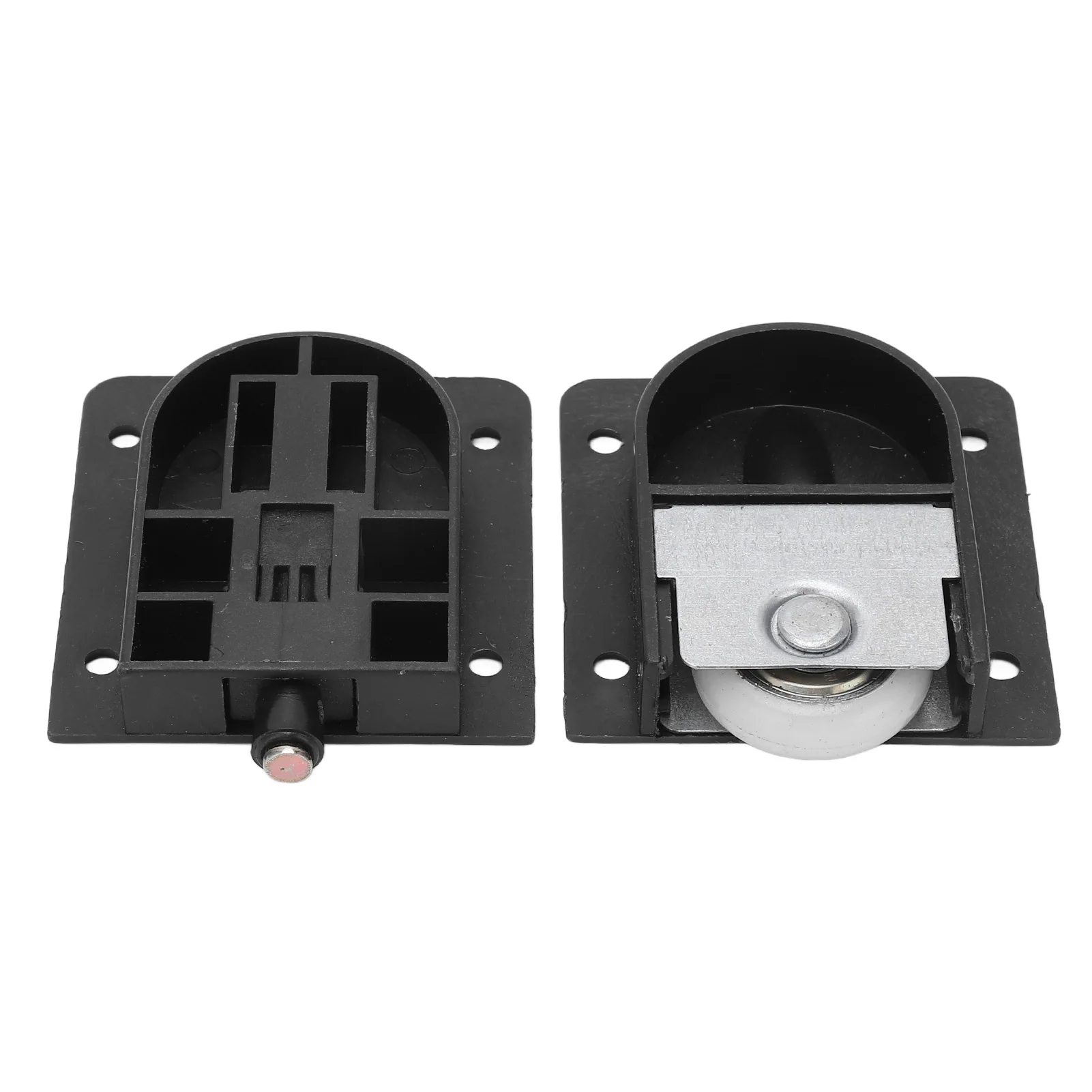 4 Sets Sliding Door Roller Sturdy Design Strong Bearing Capacity Home Cabinet Furniture 25mm Wardrobe Pulley Wheel Accessory