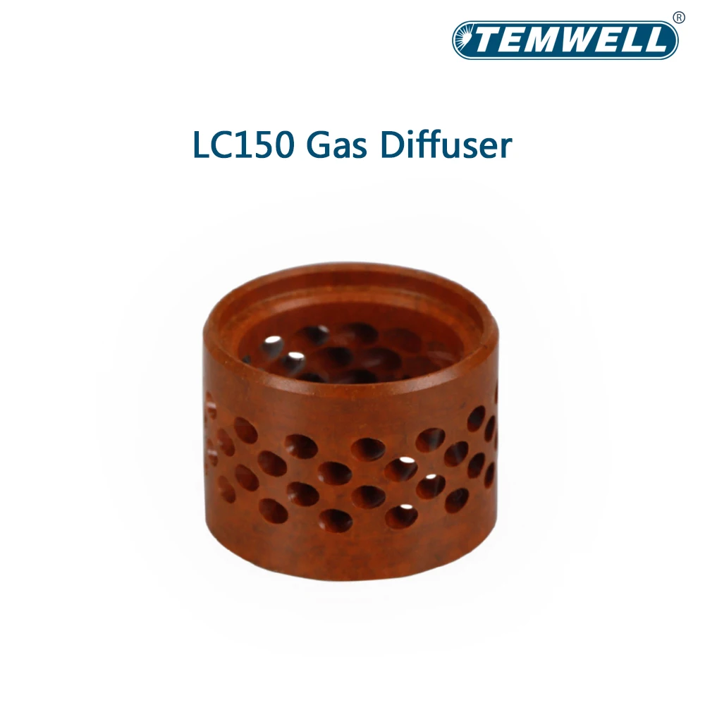 

TEMWELL 1PCS LC150 Swirl Ring Gas Diffuser for Air Plasma Cutter Torch Welding accessories torch welding gun