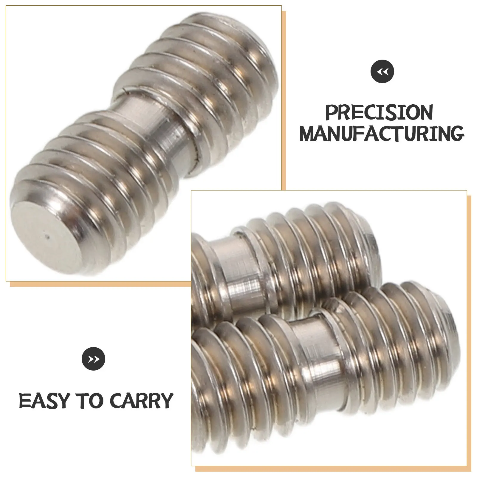 5 Pcs Leveling Pen Conversion Screws Auto Dent Puller Tools Metric Machine Automotive Repair Removal Dents Hammer Tip Head