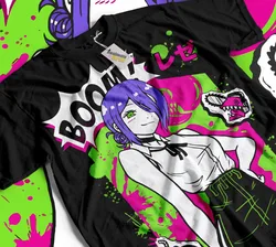 Reze T-Shirt Chainsaw Man Makima Power Aki Denji Anime Sweater Hoodie Soft Tee