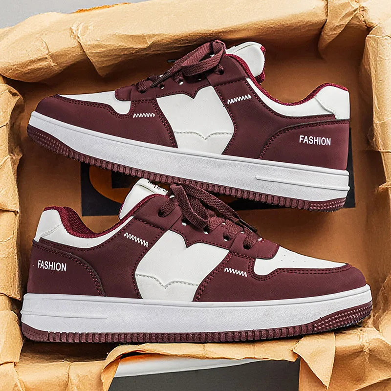 Durable Popular Thick sole Anti slip Wear resistant Lightweight Comfortable Shock absorbing Casual Mens shoes Stable grip