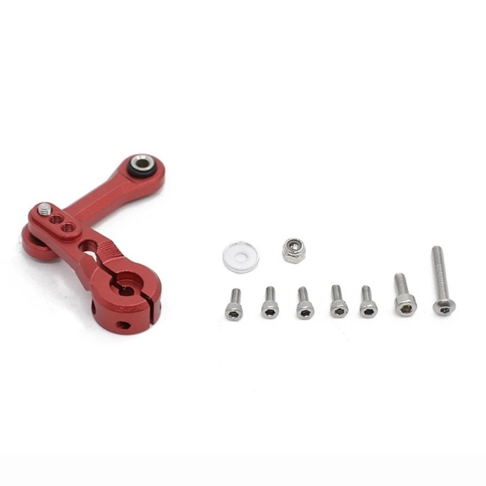 Metall 25t Servo Arm Link Rod für Arrma 1/7 Infra ction Mojave 1/8 Kraton Senton Typhon Talion Outcast Upgrade Teile, c