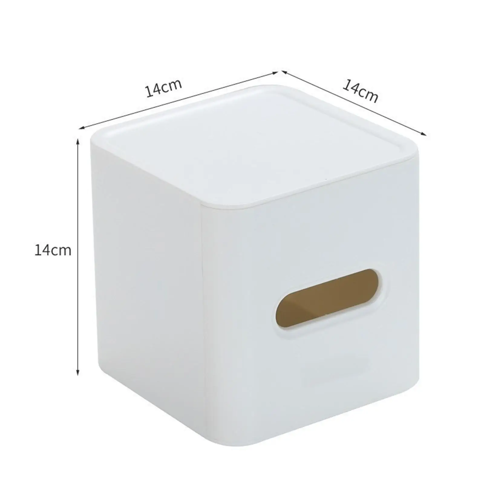 Tissue Box Tabletop Creative Roll Paper Storage Box for Hotel Household Dorm