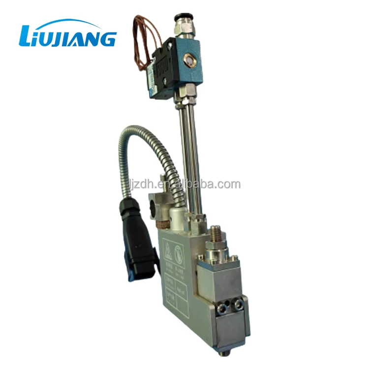 Liujiang bead dot line gun automatic 24v solenoid valve Ni120 sensor strip line streamline nozzles