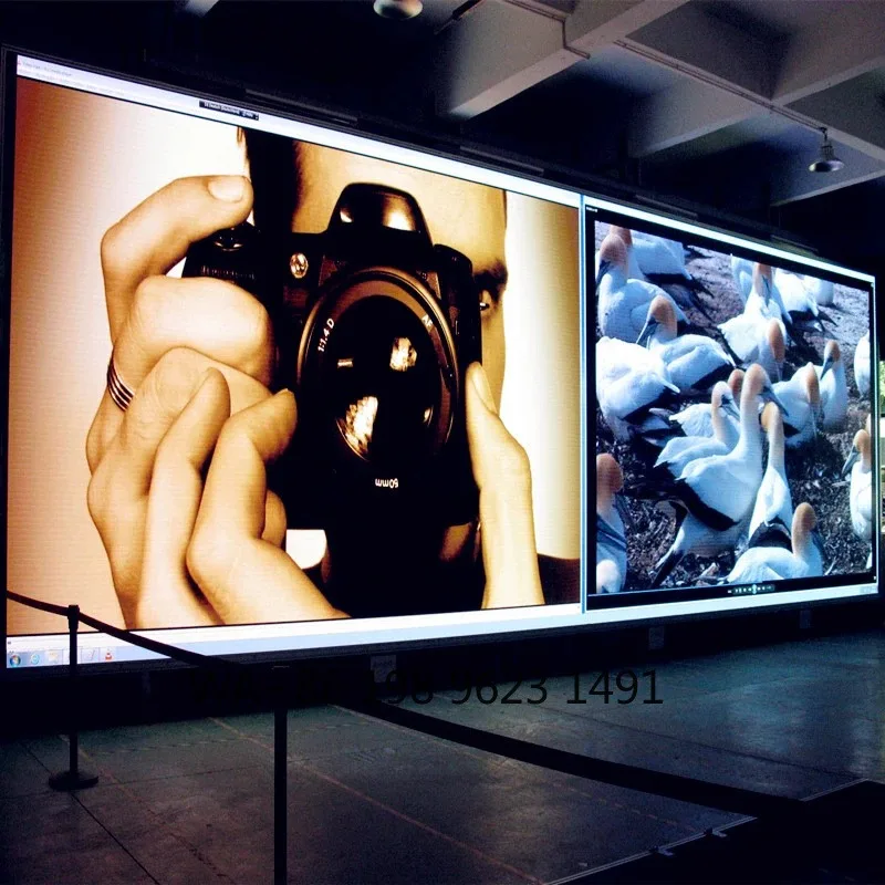 Pantalla LED de Video Wall Fija para Interiores P2.5 a Todo Color, 800 Nits de Alto Brillo, Protección IP31, Panel Publicitario