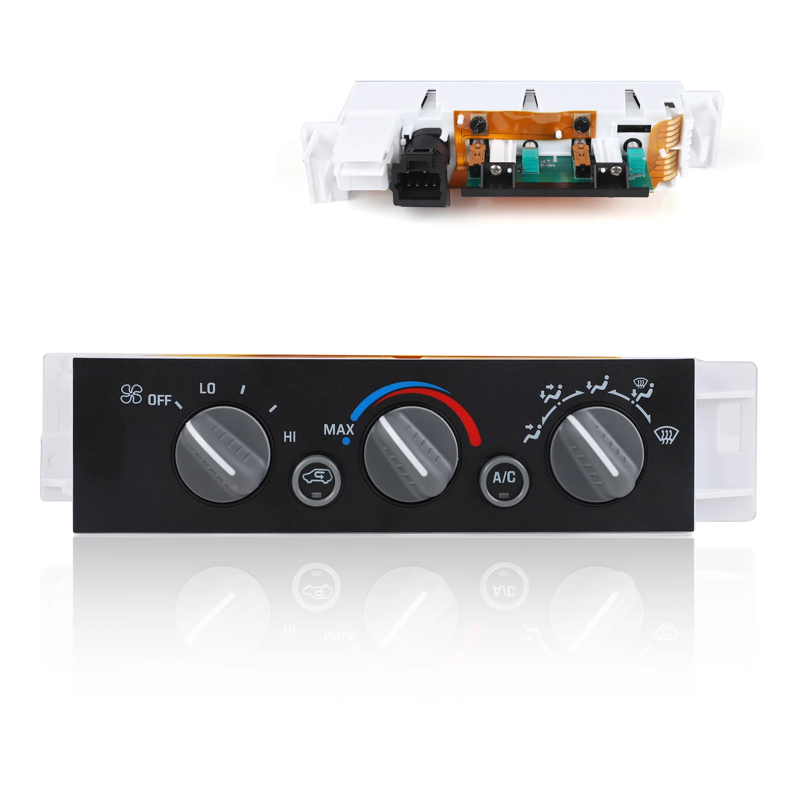 

OE 599-007 9378815 Переключатель климат-контроля обогревателя переменного тока для Chevrolet C1500 1996-1999 C3500 1996-2000 без варианта заднего разморозки