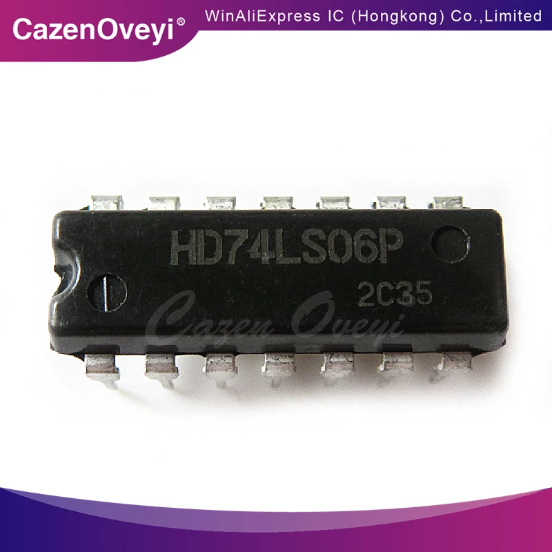 SN74LS06N 74LS06 MERGULHO-14, 10 PCes