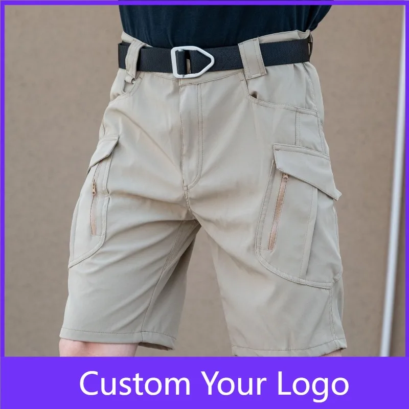 

Мужские тактические шорты, водонепроницаемые, для пешего туризма, дышащие, легкие, быстросохнущие, короткие, с несколькими карманами для рыбалки, повседневного кемпинга