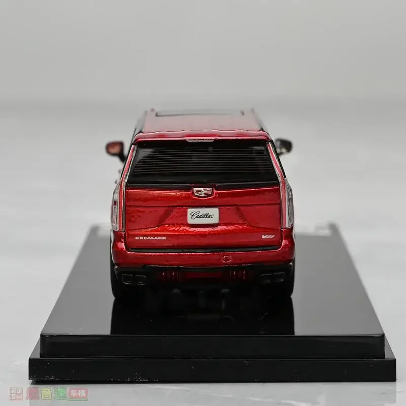 GCD 1/64 Cadillac Escalade ESV 2023 Legering Speelgoed Motorvoertuig Diecast Metaal Model Geschenken