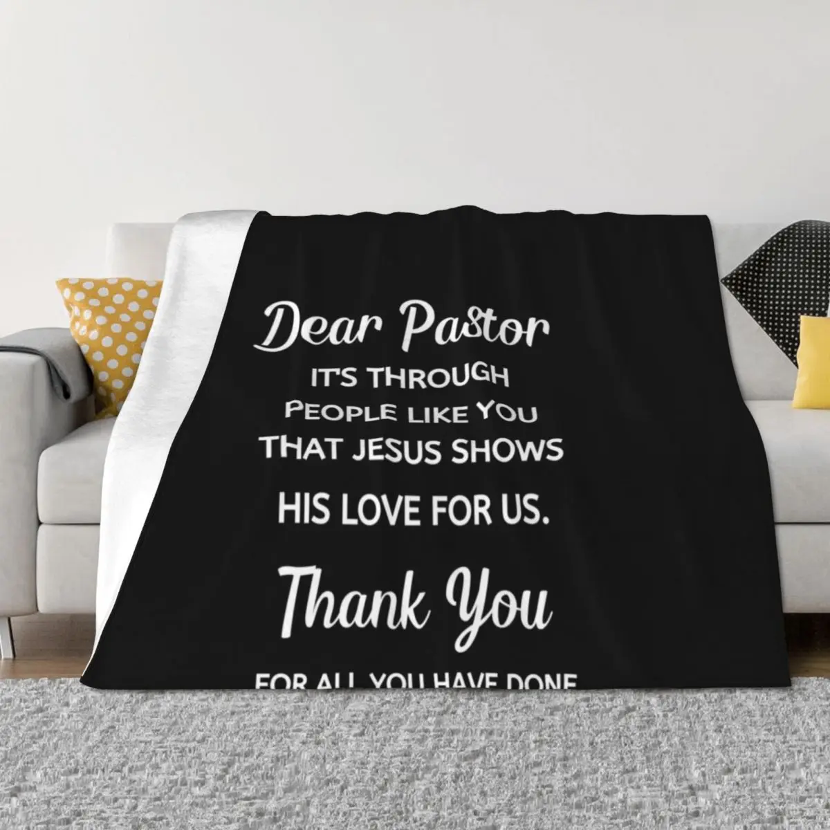 

Pastor Appreciation Throw Blanket cosplay anime Thins Kid'S Moving Blankets