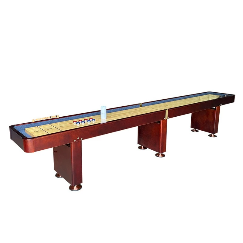 Professional 14-foot table, competition sand pot table, high-grade solid wood spray paint, maple slide baseplate