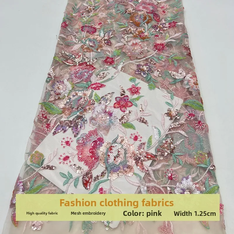 mesh-bead-sequins-embroidered-fabric-for-pattern-leaf-cheongsam-performance-costume-cloth-diy-by-the-yard-sewing-material