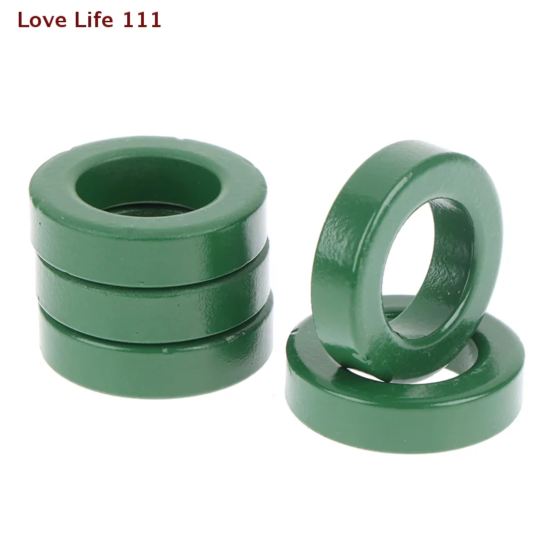 New 5pcs Mn-Zn High Conductivity Green Ferrite Core Ring 31*19*8mm anti-interference Filter Inductor