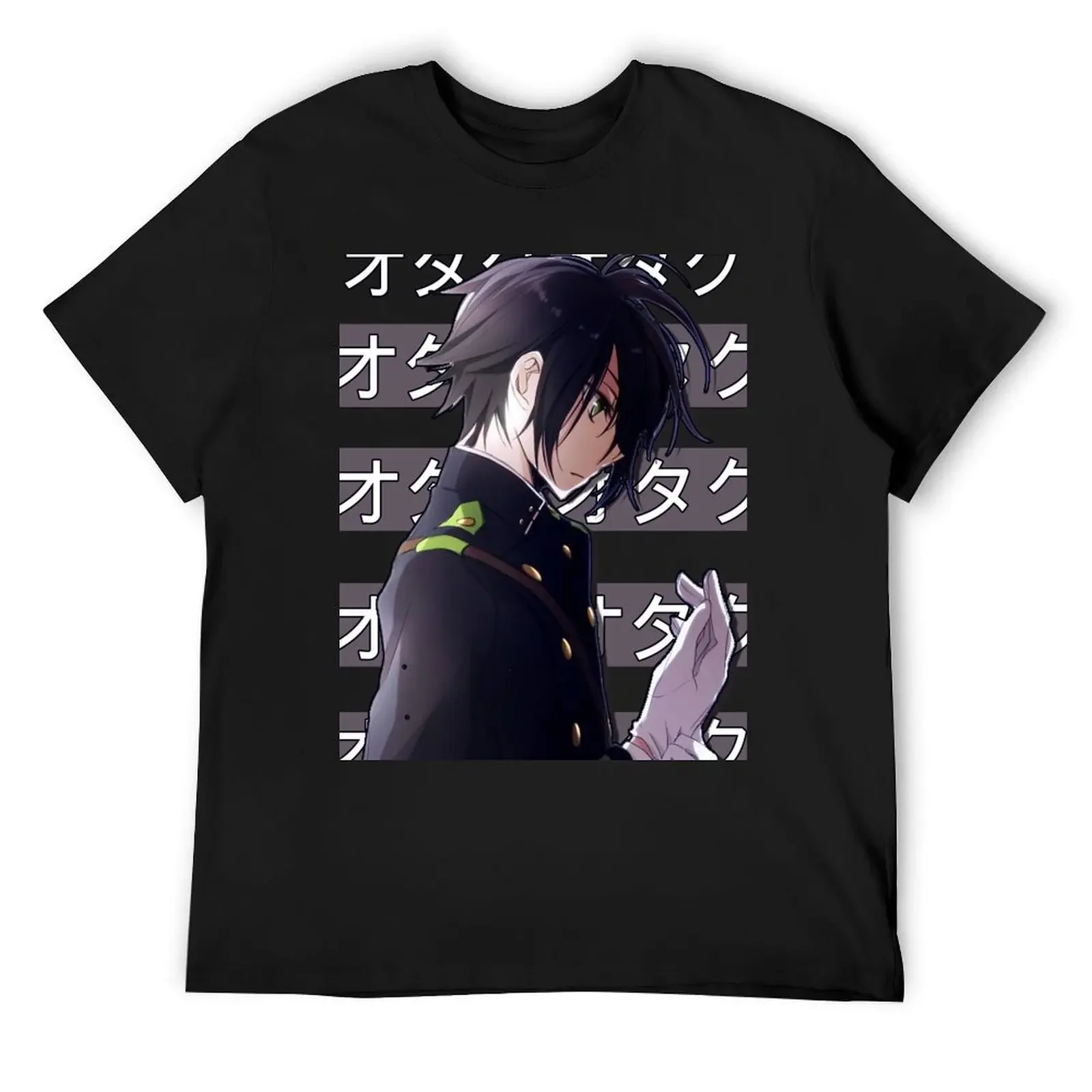 

Yuichiro Hyakuya The Seraph Of The End Anime T-Shirt luxury designer tees oversized t shirts for men