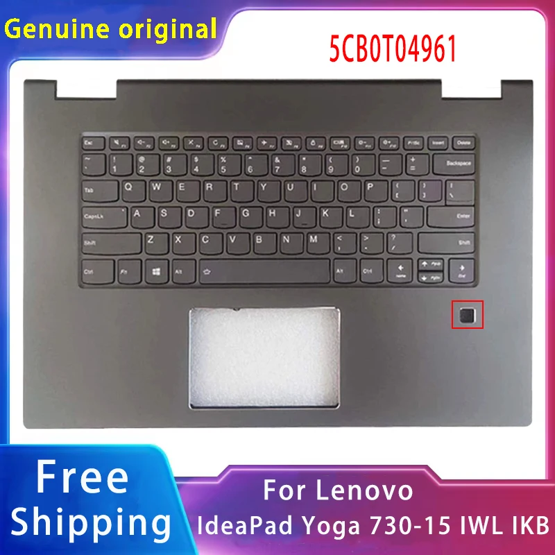 

New For Lenovo IdeaPad Yoga 730-15 IWL IKB ;Replacement Laptop Accessories Palmrest/Keyboard With Backlight 5CB0T04961