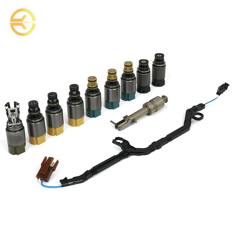 

ZF6HP19 ZF6HP26 ZF6HP32 ZF 9 Solenoids OEM Transmission Solenoid Kit And Harness 1068298043 Suit For BMW