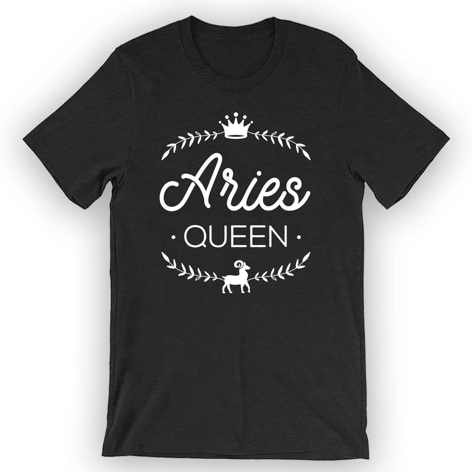 Unisex Aries Queen T-Shirt Funny Aries Tee