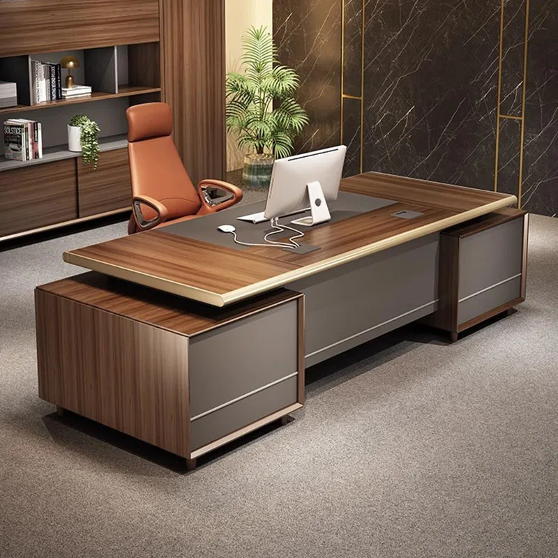 Organizer Minimalist Office Desk Luxury Computer Work Executive Corner Office Desk Drawers Tavolo Scrivania Ufficio Furnitures