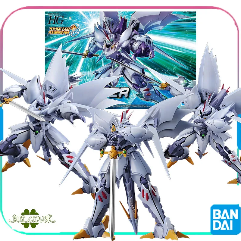 

BANDAI Original GUNDAM HG SUPER ROBOT WARS CYBASTER Anime Action Figure Assembly Model Toys Collectible Model Ornaments Gifts
