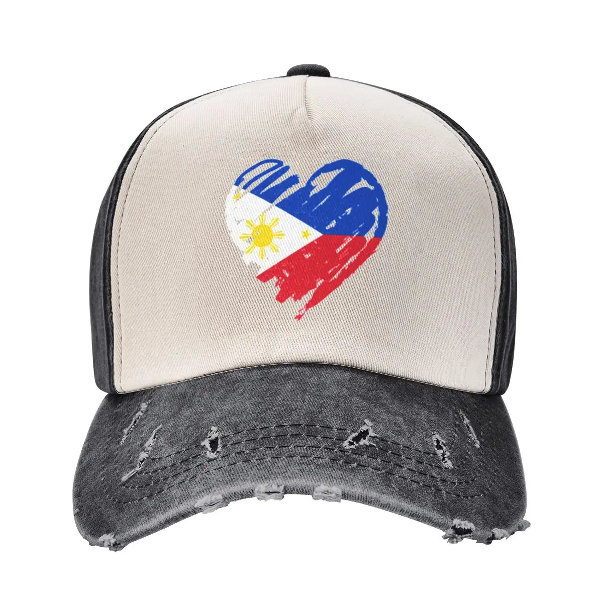 

I Love Philippines - Mahal ko ang 수 Бейсбольная кепка Дизайнерская кепка для гольфа Шляпа большого размера Новая шляпа Женская одежда для гольфа Мужская