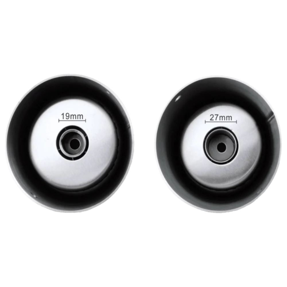 Stainless Steel Golf Hole Cup Bottom Drain Hole Metal Construction Golf Practice Cup 15cm Height 10.8cm Outer Diameter