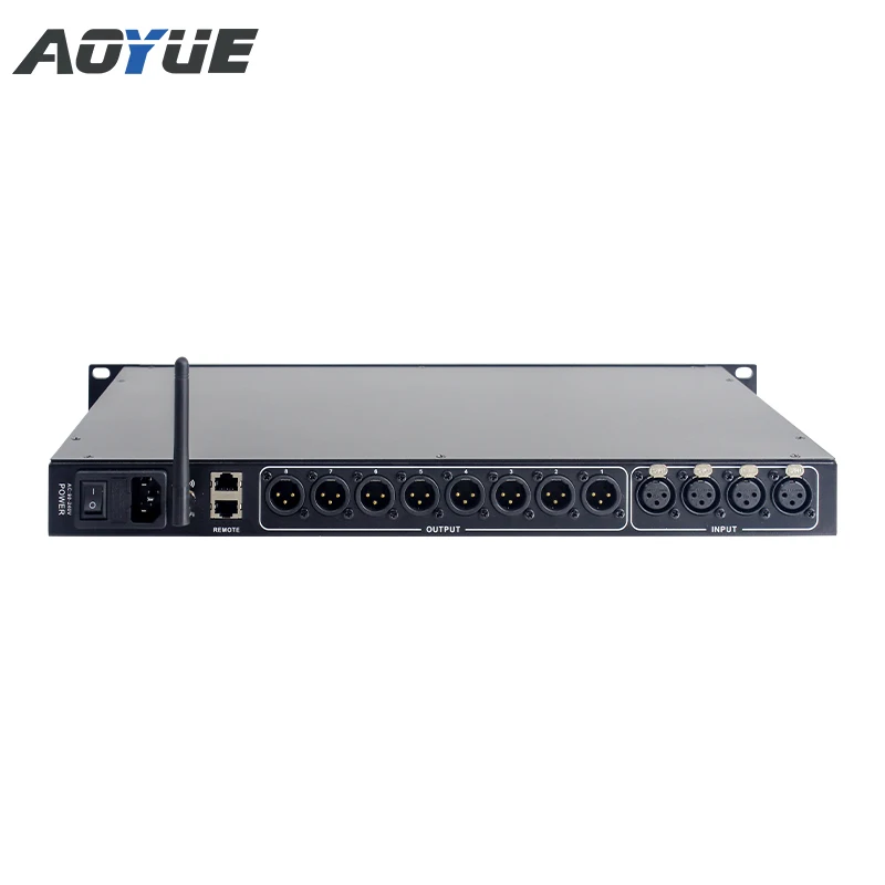 LA448 Tanne Dsp Audio Digital Prozessor 4 In 8 Out AC90V ~ 260V