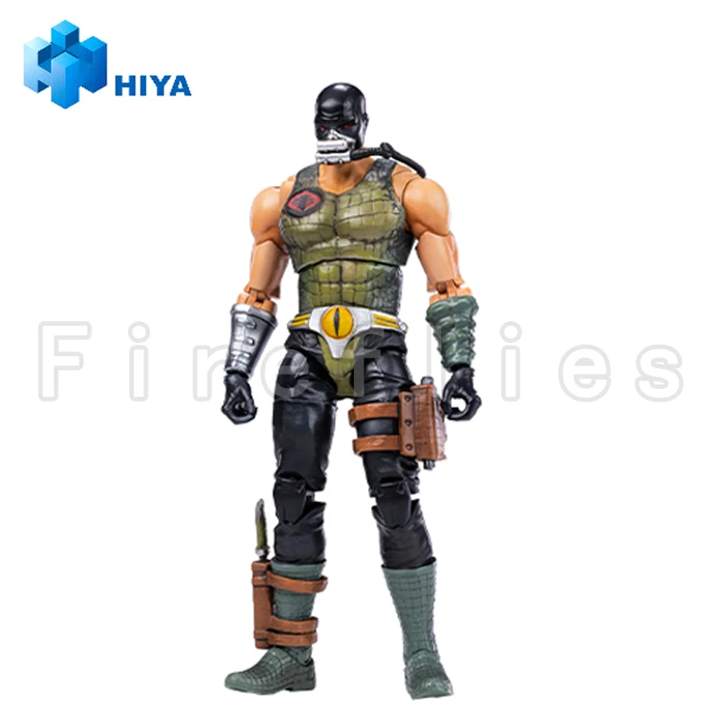 [Pre-Order]1/18 HIYA 4inch Action Figure Exquisite Mini Series G.I.Joe Croc Master＆Fiona Anime Model Toy Free Shipping