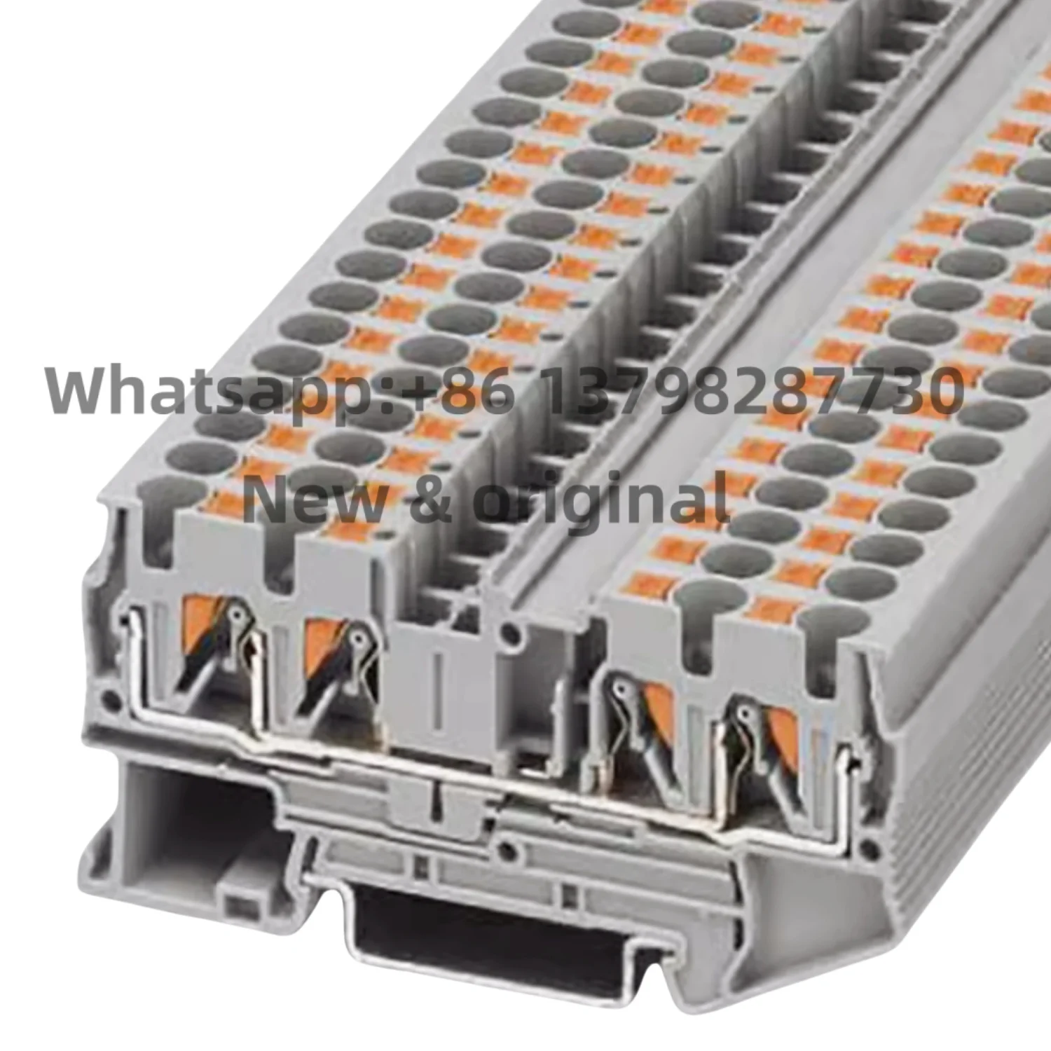 New original 3211797 PT 4-QUATTRO Straight Through Terminal Block