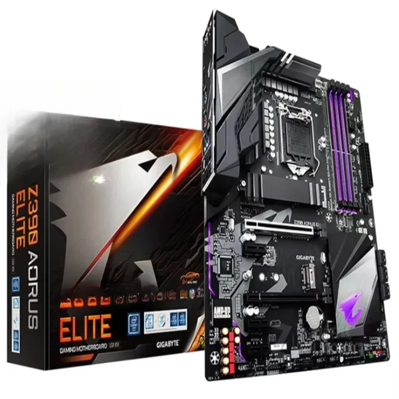 New hot motherboard main board Z390 desktop main board elite DDR4, graphics card