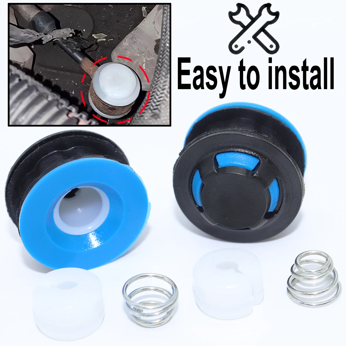 

MT Gear Shift Cable Linkage End Rod Bushing Gearbox Shifter lever Selector Adapter Grommet Repair For Peugeot 207 2006 2007-2015