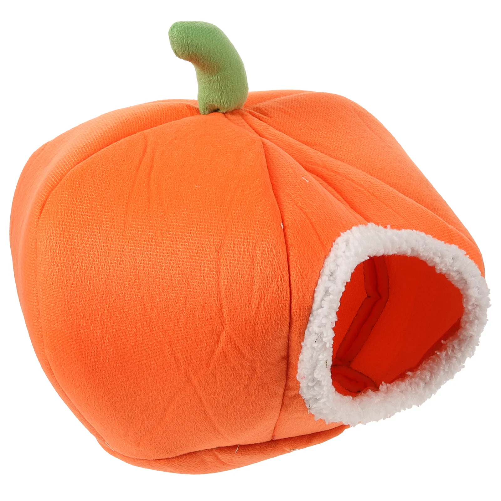 

Small Pet Guinea Pig Bed Pumpkin Shape Nest Warm Sleeping House for Hamster Hedgehog Squirrel Comfortable Resting Bed Winter