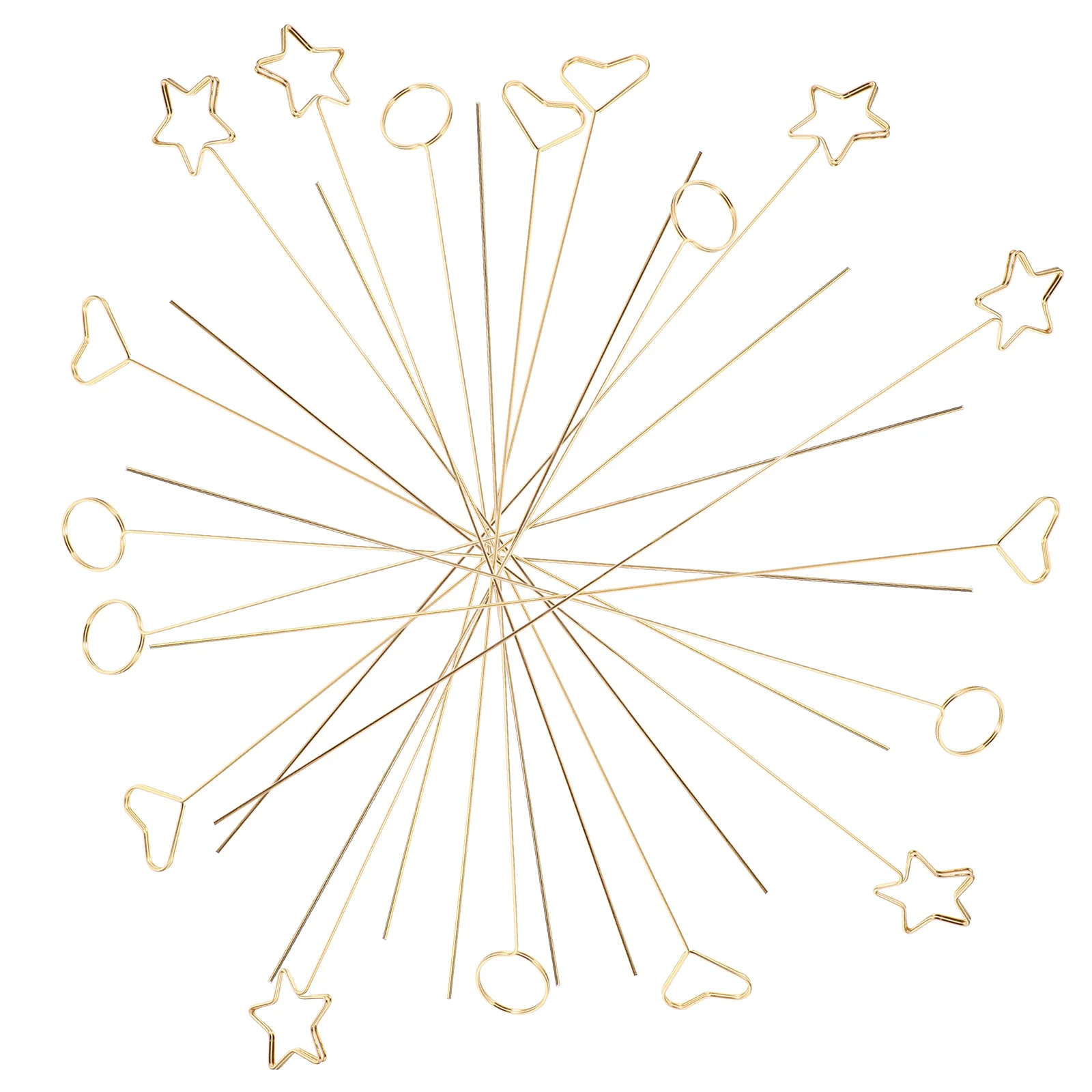 

30Pcs Metal Postcard Greeting Card Holders Elegant Floral Art Decor for Wedding Valentine Birthday Bouquet DIY Flower