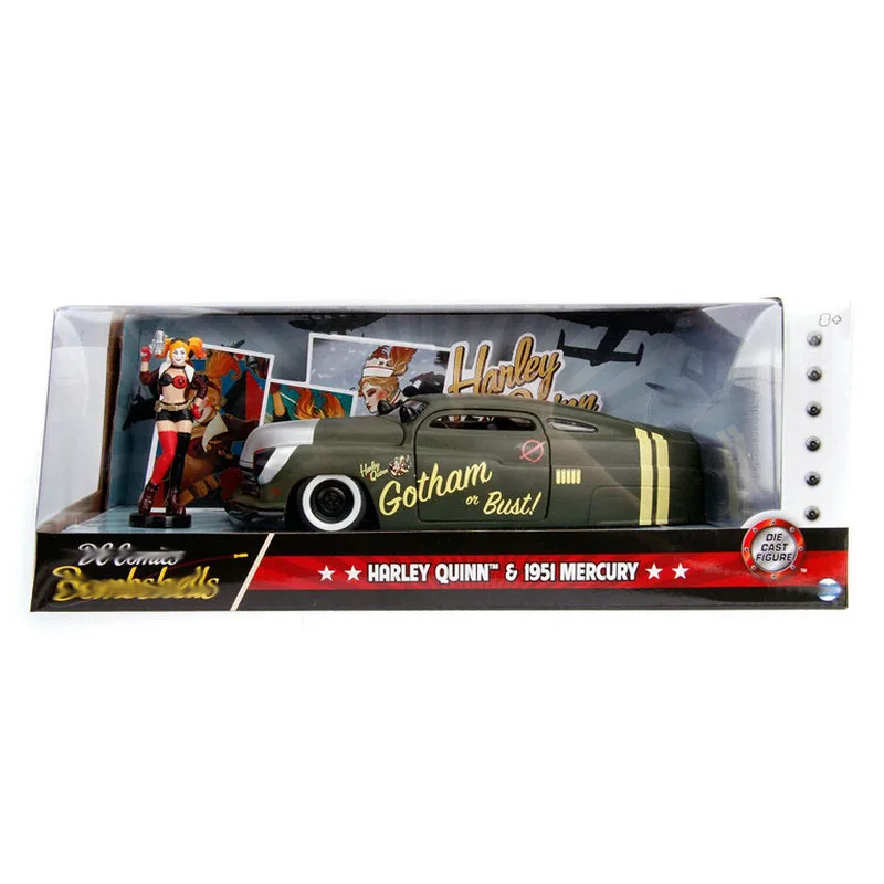 1:24 1951 Kwik Hoge Simulatie Diecast Auto Metaallegering Model Auto Speelgoed Voor Kinderen Cadeau Collectie J205