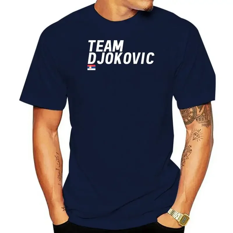 Team  T Shirt  Tee Novak Us Open Nole Djokovic French New Arrival anime clothes streetwear  COTTON