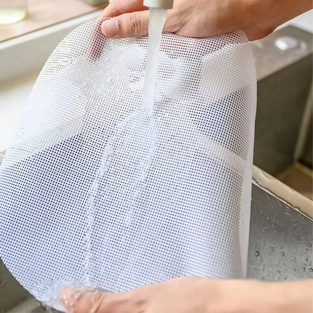 5pcs Non-Stick Round Steamer Mesh Pad Reusable Silicone Heat Resistant Steamer Liners For Bamboo Steamer Cooking Kitchen Tools