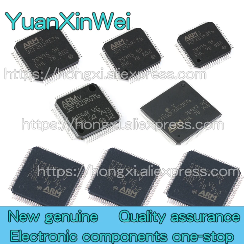 

1PCS STM32F205RBT6 RCT6 RET6 RGT6 VET6 VCT6 VGT6 ZET6 STM MCU microcontroller chips