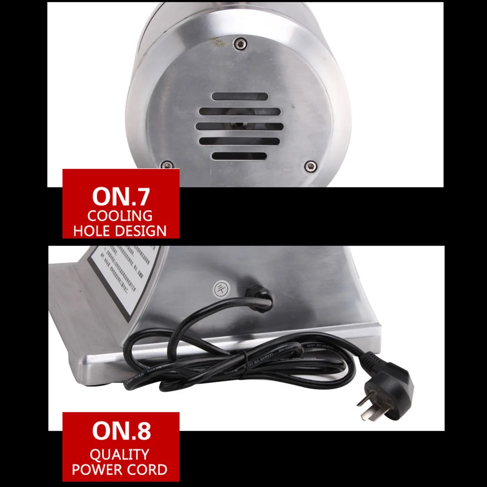 Moedor de carne comercial picador de aço inoxidável máquina de recheio de salsicha de carne máquina de picar carne