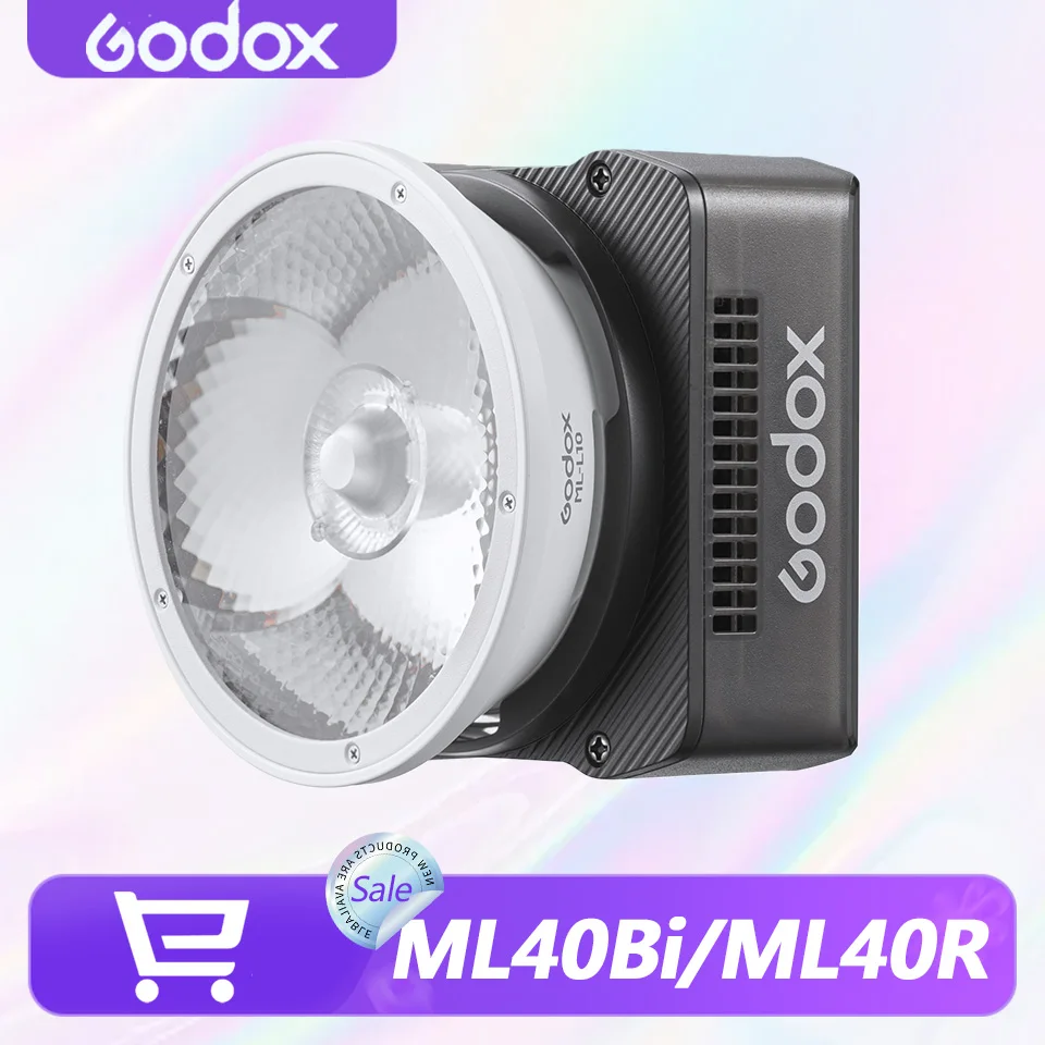 Photography Lighting Placement - ضوء فيديو LED محمول Godox ML40Bi