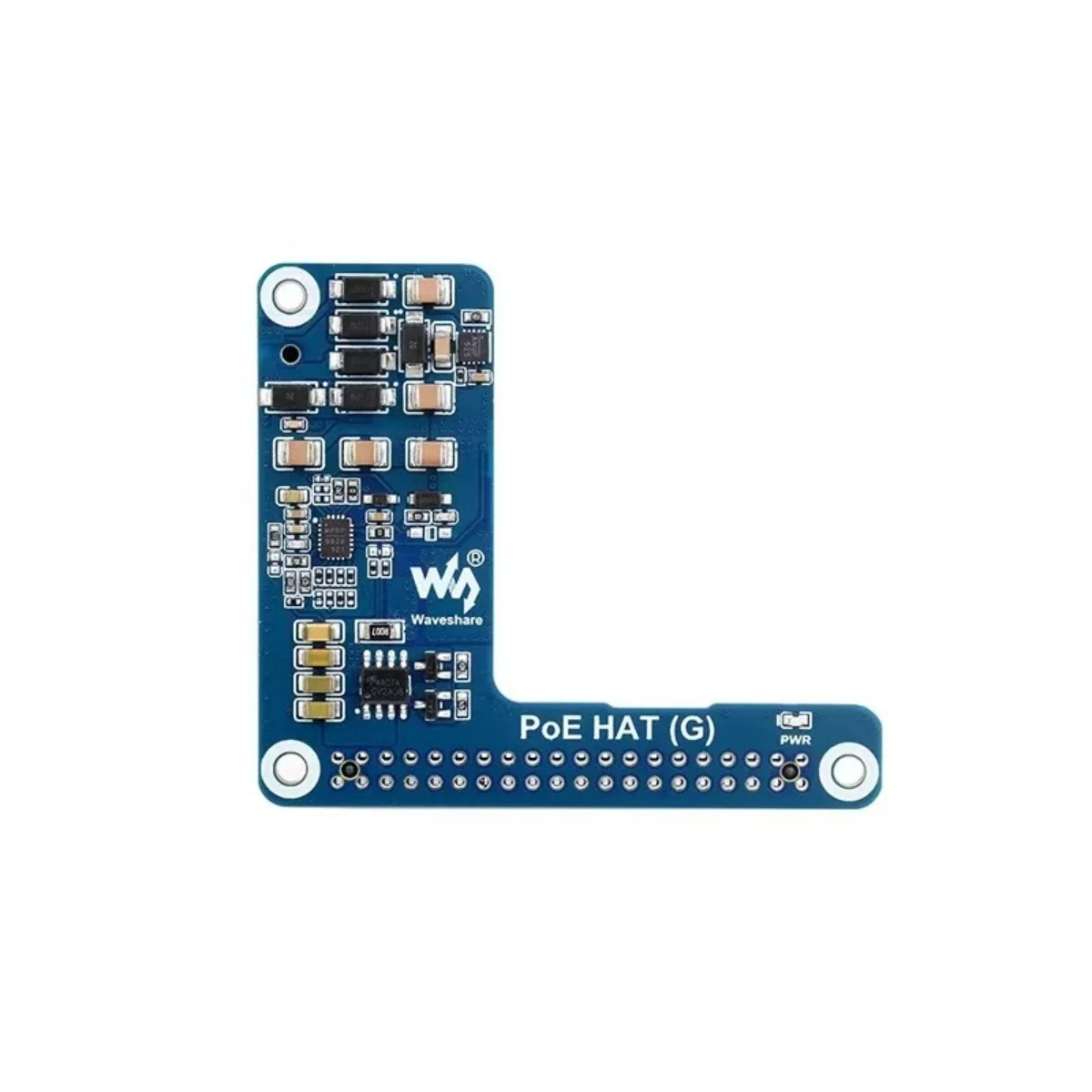 Micro Snow Raspberry Pi 5 Dedicated PoE Expansion Board Network Port Power Supply Module 5V 5A Small Size Can be Embedded in the