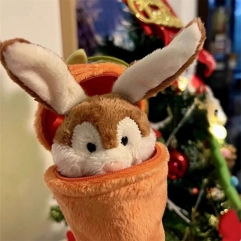 Rabbit Year Carrot Plush Pendant Small Radish Cartoon Detachable Doll Girl Gift Pendant Keychain Ganchos Living Room Decoration