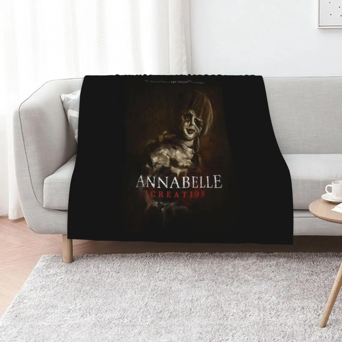 

Day Gift For Demon Annabel Doll Creation Horror Poster Gift Music Fans Throw Blanket Thin Luxury Thicken Blankets