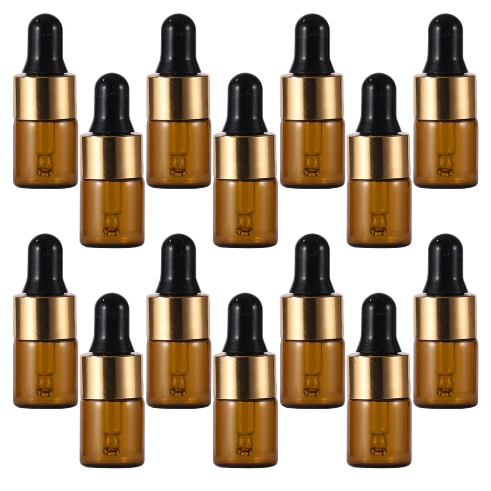 

20 Pcs Dropper Bottle Essential Oil Dispensers Glass Essence Liquid Bottles Water