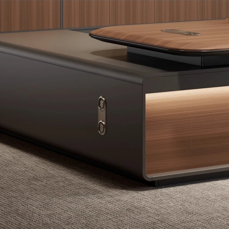 Modern Executive OfficeDesk Furniture Computer Desk L Shape ComputerDesk With Storage Office Desks Home Office Writing Desk